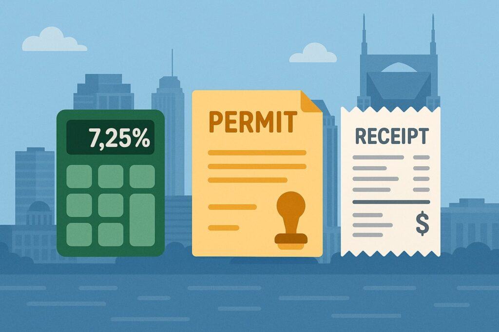 Nashville Compliance Basics: Sales Tax, Permits, and Receipts