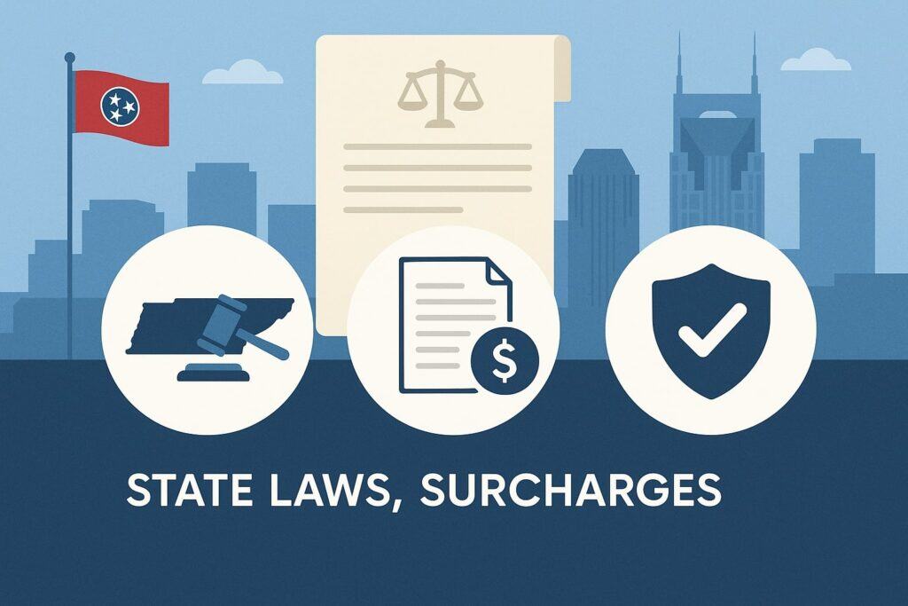 Nashville-Specific Factors: State Laws, Surcharges, and Public Trust