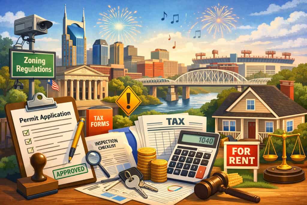 Compliance, permits, and tax realities in Nashville rentals
