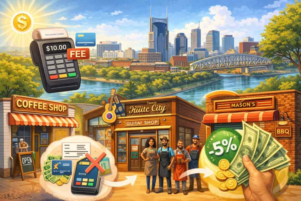 How Nashville Small Businesses Can Use Cash Discount Programs to Eliminate Processing Fees