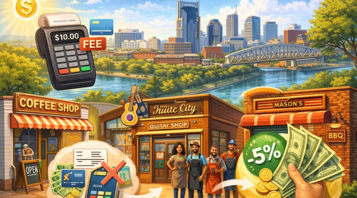 How Nashville Small Businesses Can Use Cash Discount Programs to Eliminate Processing Fees